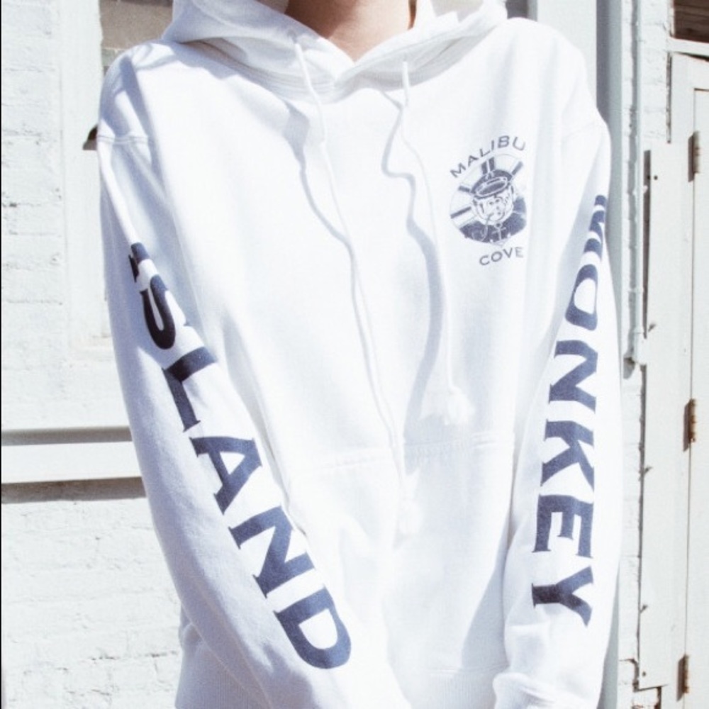 BRANDY MELVILLE / JOHN GALT MONKEY ISLAND HOODIE